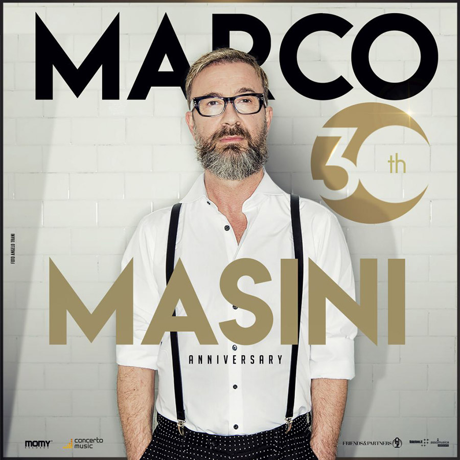 Marco Masini Nel Festeggia I Anni Di Carriera Da Aprile In