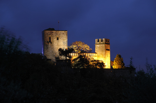 Castello di Gropparello - By Night