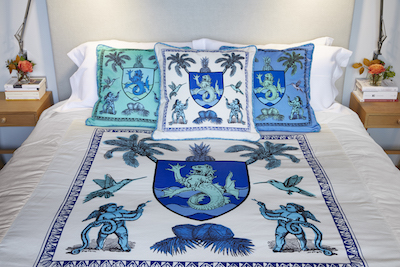 Sans_tabù_Renaissance Pop_quilt and pillows