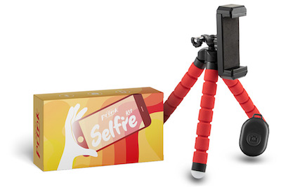 Selfie Kit di Prink_treppiede-telecomando-bluetooth-in-omaggio-cartucce-Prink-