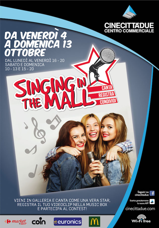 CinecittàDue_Singing in the Mall