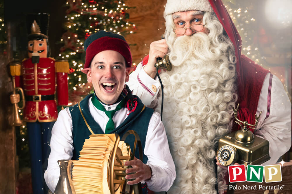PNP-Babbo Natale con elfo
