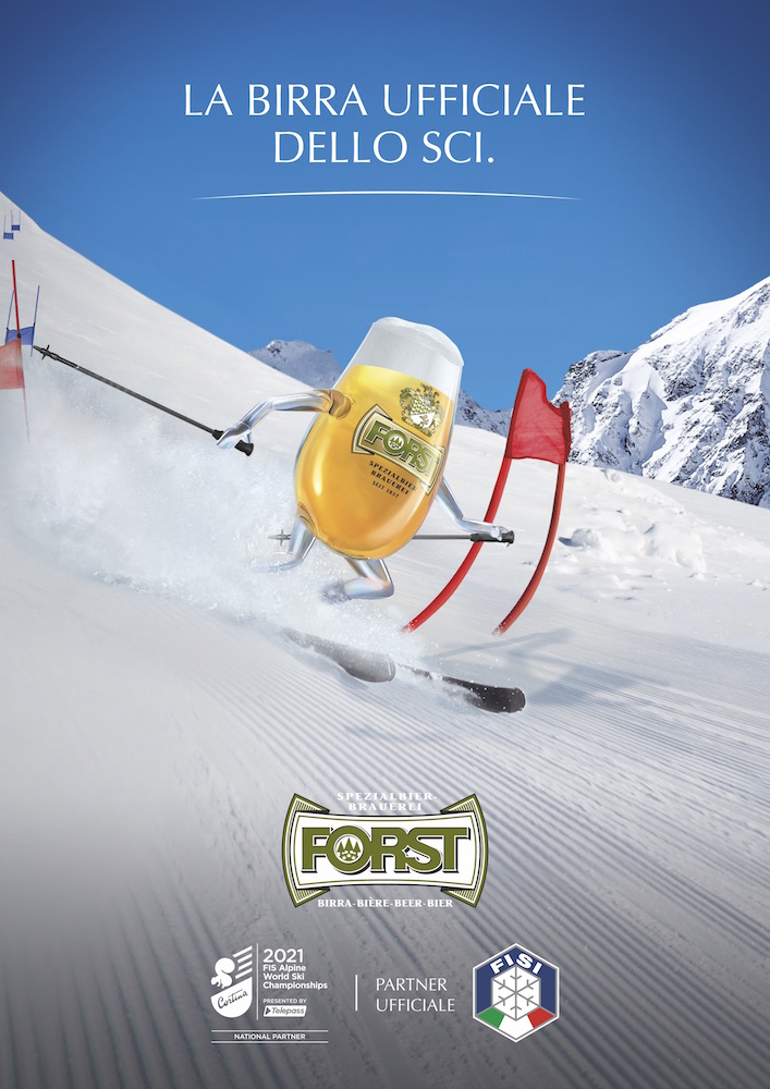 Birra FORST e lo sci
