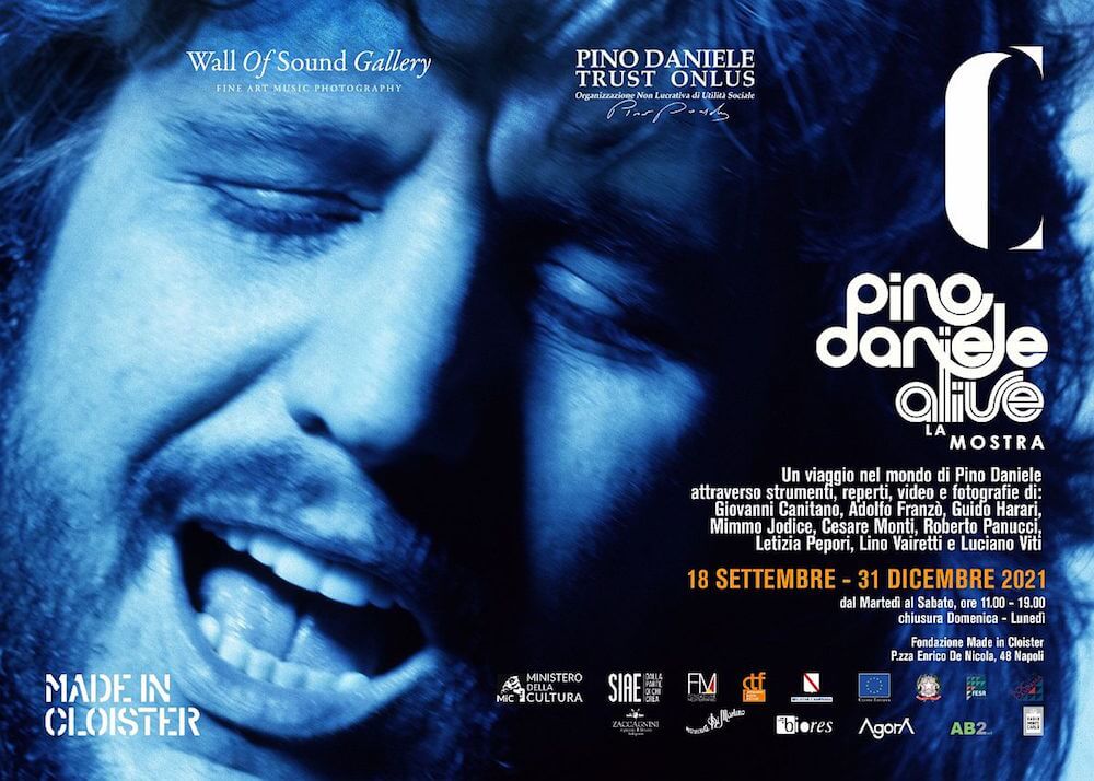 Pino Daniele Alive, La Mostra-locandina