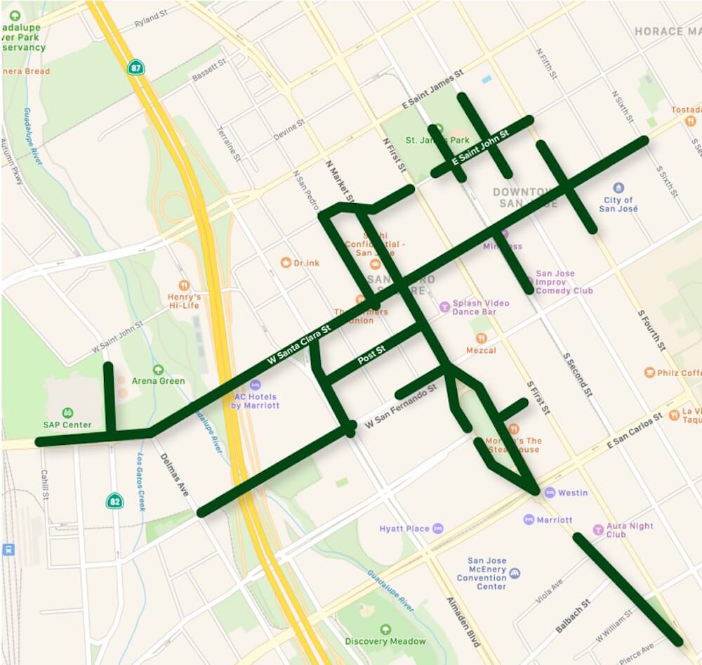 Cambium-Networks-San Jose corridor-coverage-map - version 6