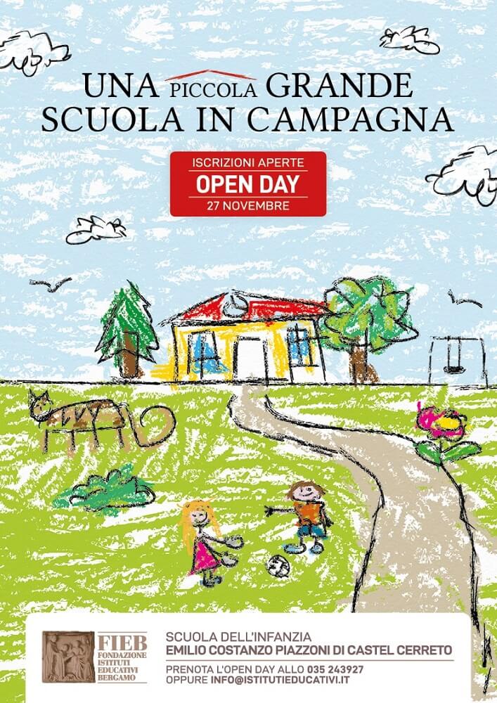 Scuola-Piazzoni-Castel Cerreto-Locandina-Open day