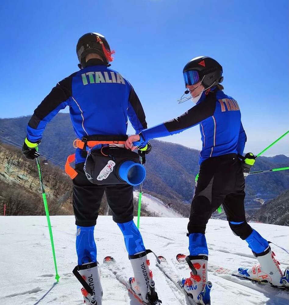 Paralimpiadi-Fabrizio Casal e Chiara Mazzel(1)