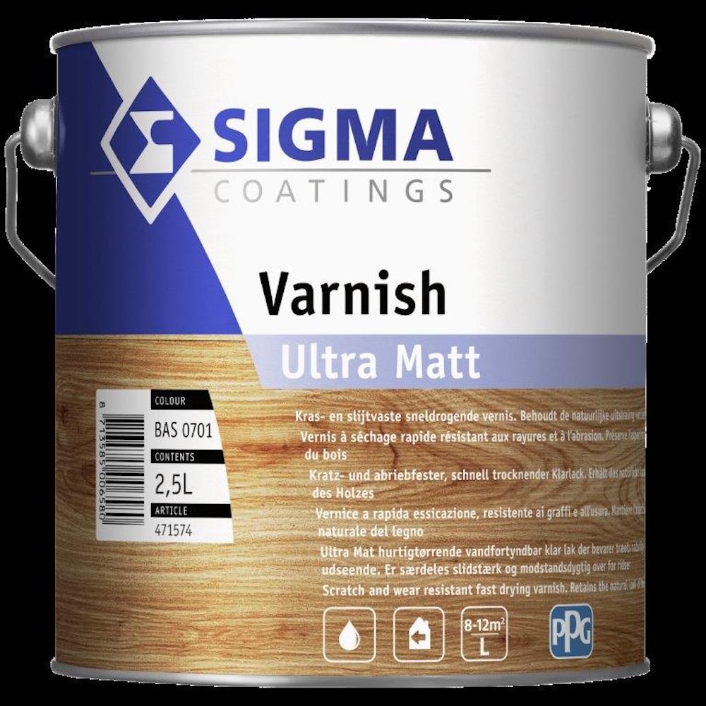 Varnish Ultra Matt PACKSHOT 2.5 LT